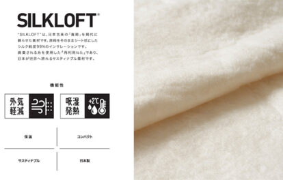 『SILKLOFT』 テキスタイル販売開始