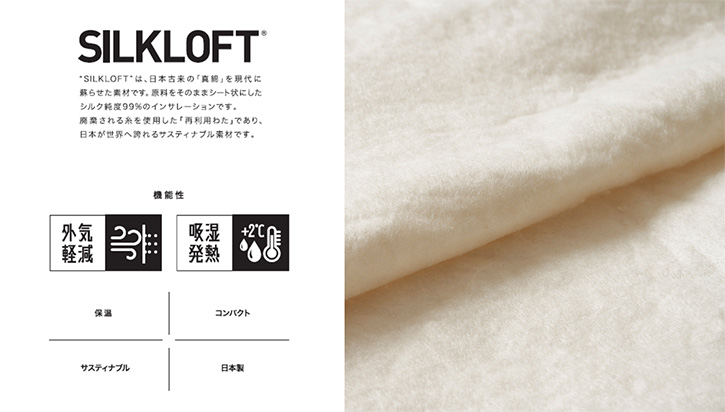 『SILKLOFT』 テキスタイル販売開始